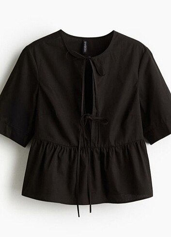 l Beden siyah Renk h&m bluz