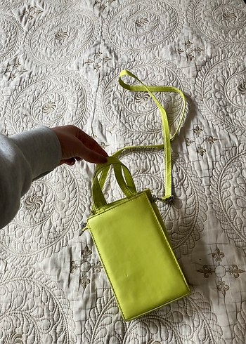 Sarı Minimalist Kadın Çanta - Görsel 2