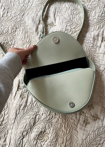 Mint yeşili çapraz çanta - Görsel 3