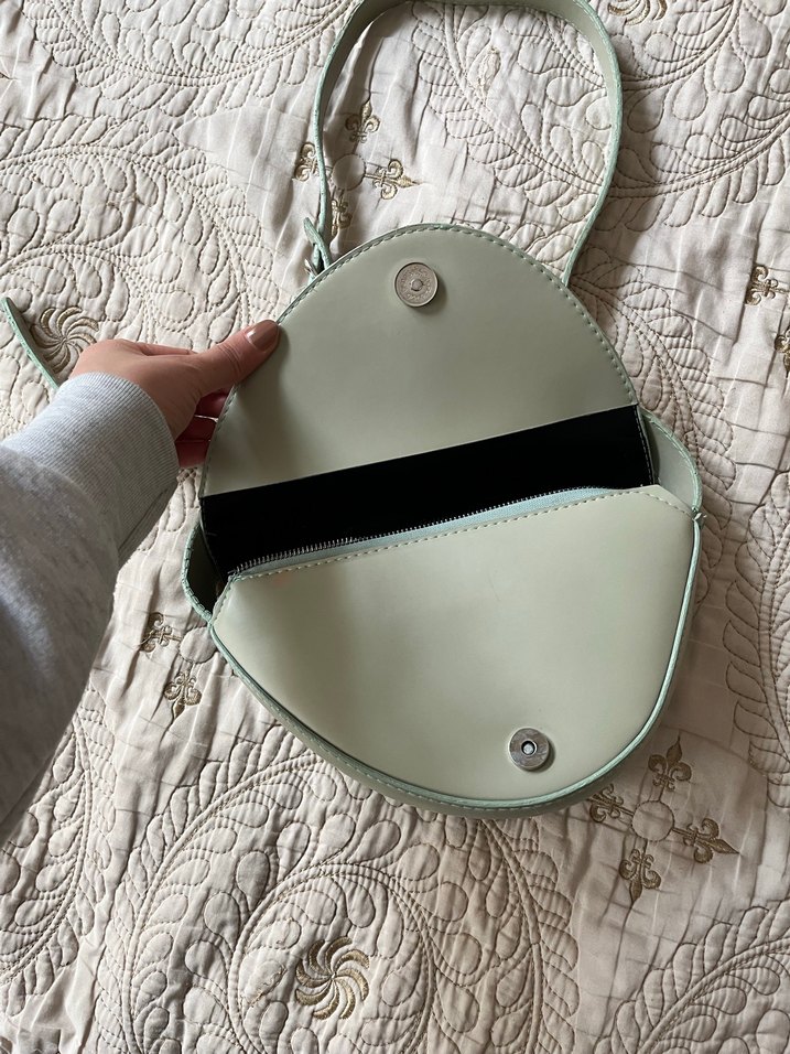 Mint yeşili çapraz çanta - Görsel 3