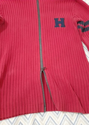 m Beden bordo Renk kadın Tommy Hilfiger hırka