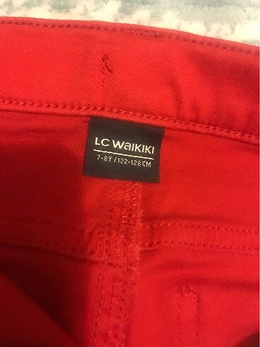 LC Waikiki LCW KIRMIZI KOT PANTOLON