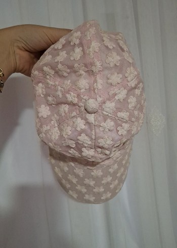 H&M Dantel Detaylı Pembe Kadın Şapka