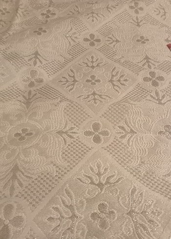 vintage Pembe Nakışlı Yatak Örtüsü - Görsel 5