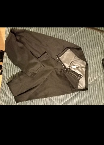 Parlak Siyah termal Korse - Görsel 4