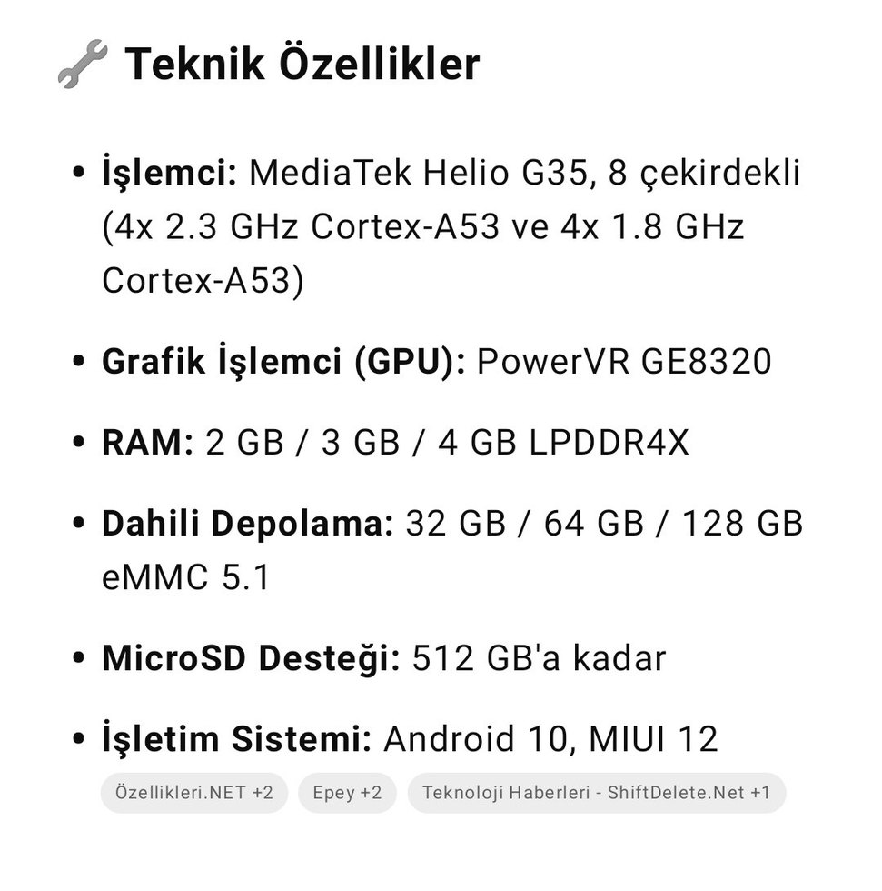 Xiaomi Redmi 9C Telefon - Görsel 5