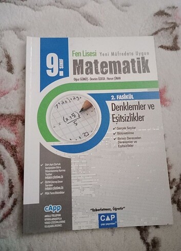 Çap yayınları 9. sınıf matematik 