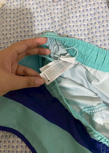 Defacto Mavi Mini Spor Şort