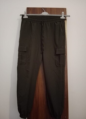 Kargo cepli asker yeşili pantolon 