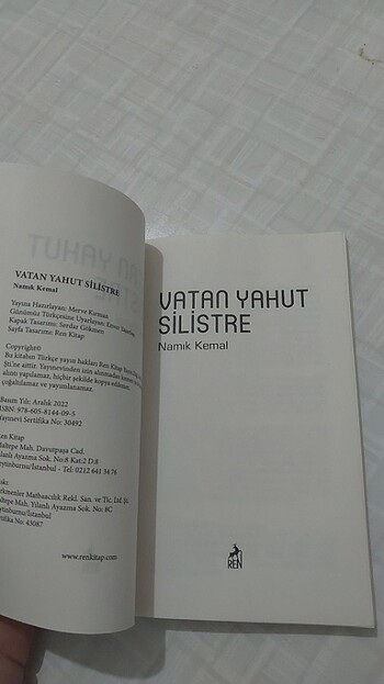 Beden Vatan yahut silistre/ Namık Kemal