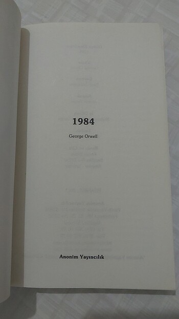  Beden 1984 / George Orwel 