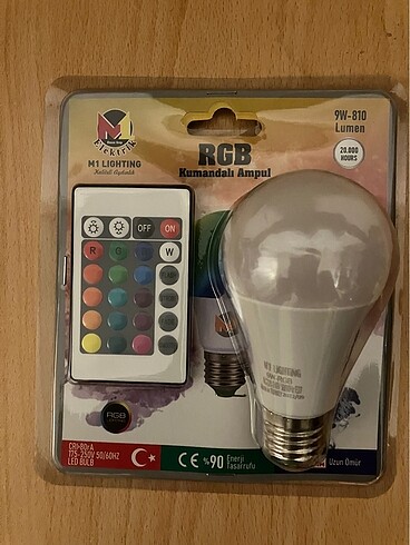 RGB Led Ampul