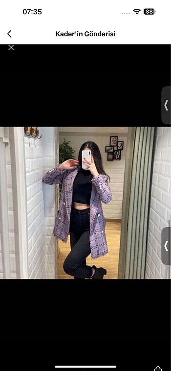 Zara Tüvit blazer çeker