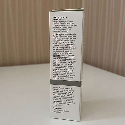  Beden The Ordinary Aha Bha Serum