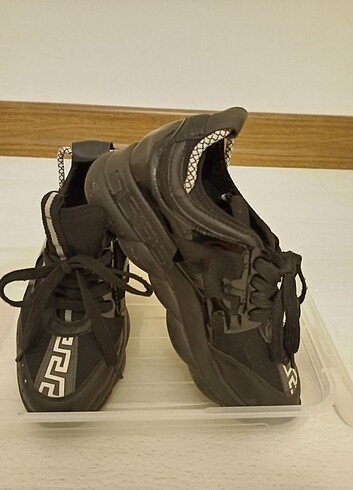 37 Beden siyah Renk Marjin spor ayakkabı kalın taban spor