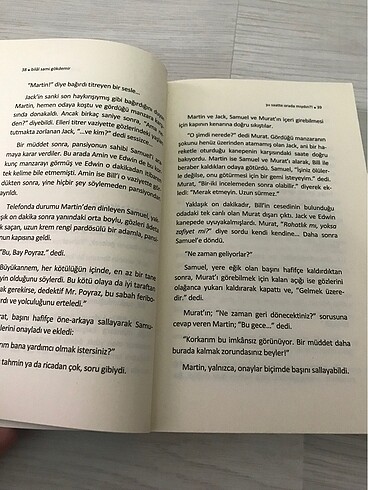 Beden Şu saatte Orda mıydın(son sayfası yırtık kitap)