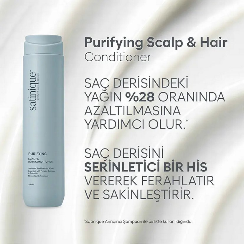 Satinique Arındırıcı Saç ve Saç Derisi Kremi 200 ml - Görsel 2