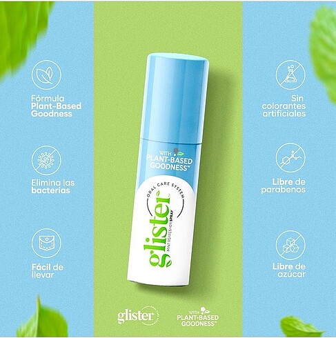 Nane Aromalı Ferahlatıcı Ağız Spreyi Glister?
