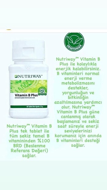 Vitamin B Plus Nutriway