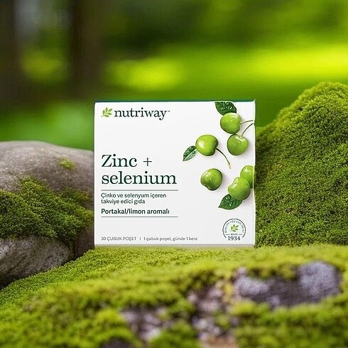 Amway Zinc + selenium Nutriway? Çinko ve selenyum içeren takviye edici