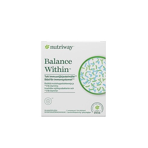 Balance Within? - Probiyotik Mikroorganizma? Nutriway?