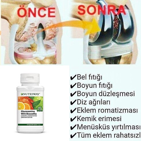 Beden Glucosamine with Boswellia Nutriway?