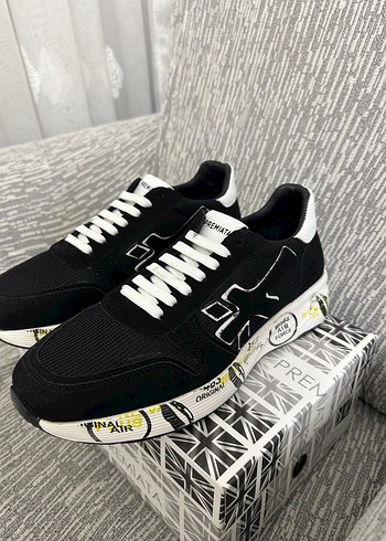 Siyah Baskılı Erkek Spor Ayakkabı - Görsel 5