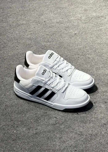 Adidas Beyaz Gri Erkek Spor Ayakkabı - Görsel 2