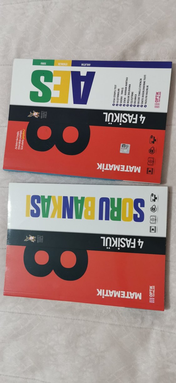 8. Sınıf Matematik Soru Bankası Kitapları optik yayınları - Görsel 3