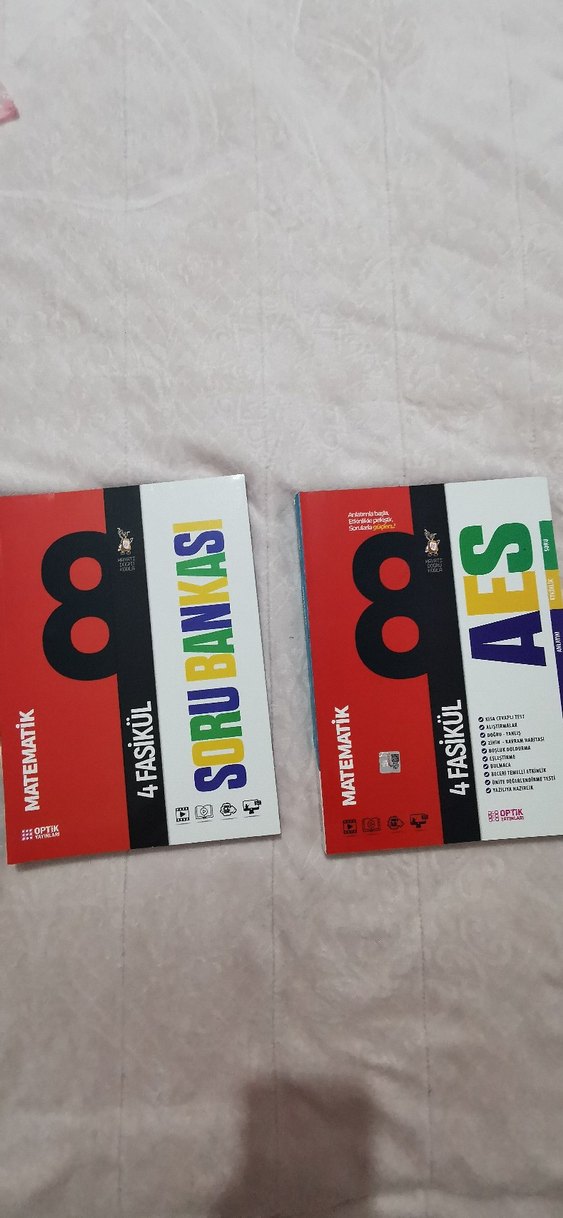 8. Sınıf Matematik Soru Bankası Kitapları optik yayınları - Görsel 2
