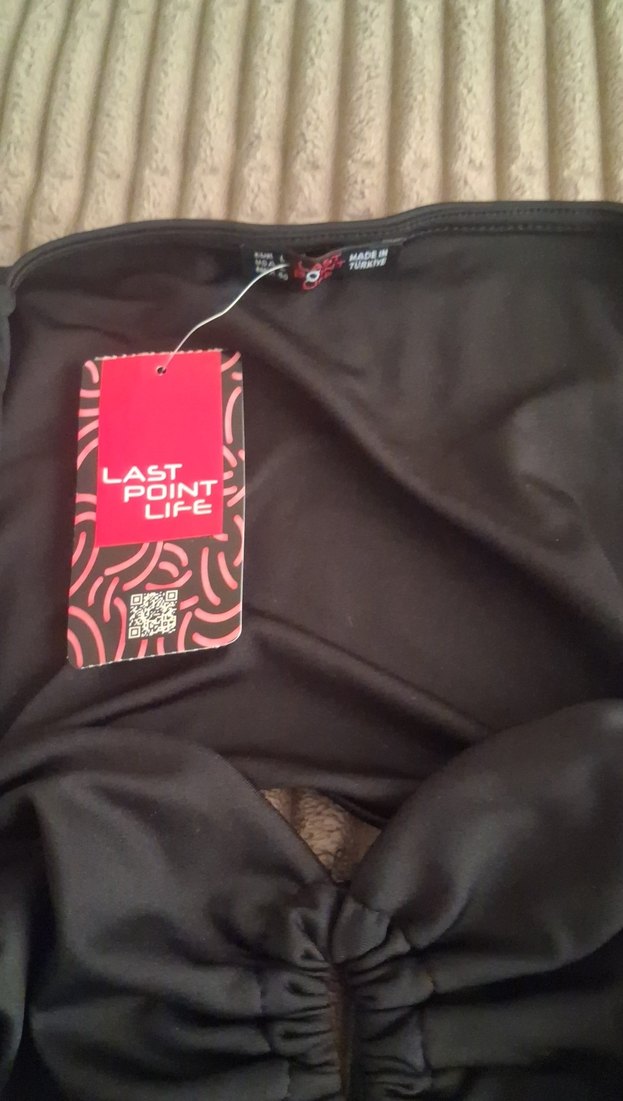 Siyah Drapeli Kadın  Elbise - Görsel 5