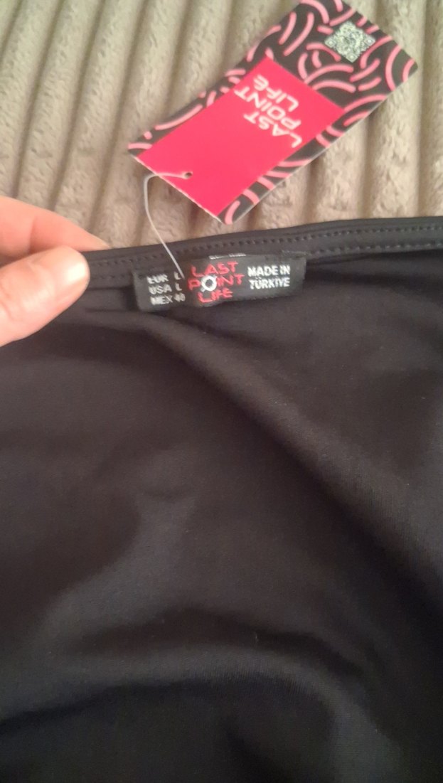 Siyah Drapeli Kadın  Elbise - Görsel 4