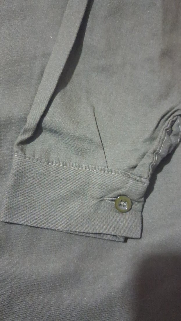 Kadın Uzun Kollu Düğmeli Keten tunik Gömlek - Görsel 5