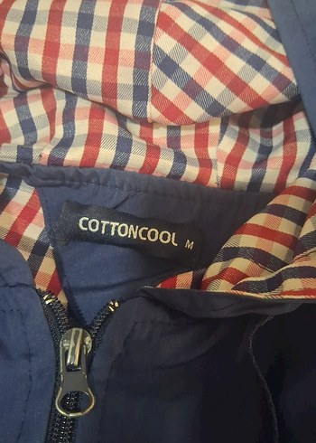 lacivert Kapüşonlu Fermuarlı unisex mevsimlik mont - Görsel 3