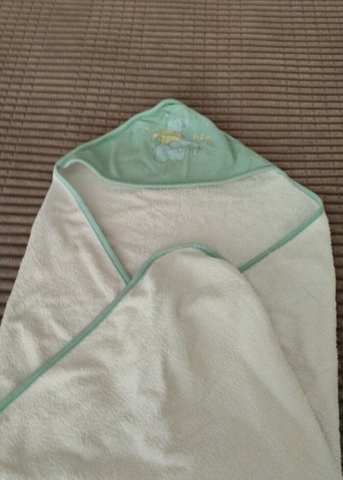 Yenidoğan bebek bornoz - Görsel 4