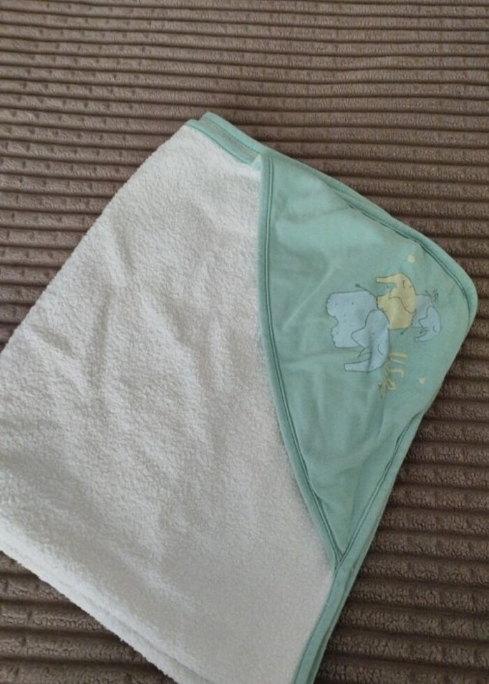 Yenidoğan bebek bornoz - Görsel 5