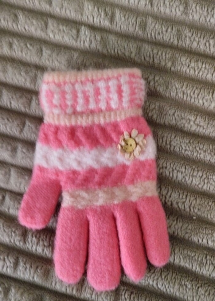 Kız çocuk eldiven - Görsel 3