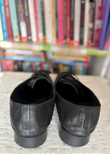 Düğmeli Siyah Klasik Erkek Ayakkabı - Görsel 4