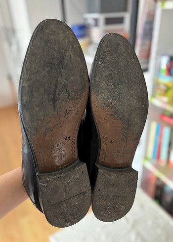 Düğmeli Siyah Klasik Erkek Ayakkabı - Görsel 6