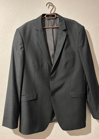 Gri Erkek Ofis Takım Elbise Ceket - Görsel 4