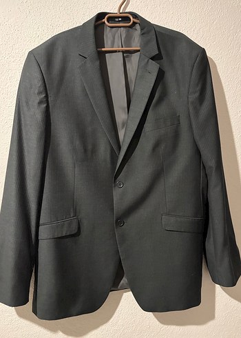 Gri Erkek Ofis Takım Elbise Ceket - Görsel 2