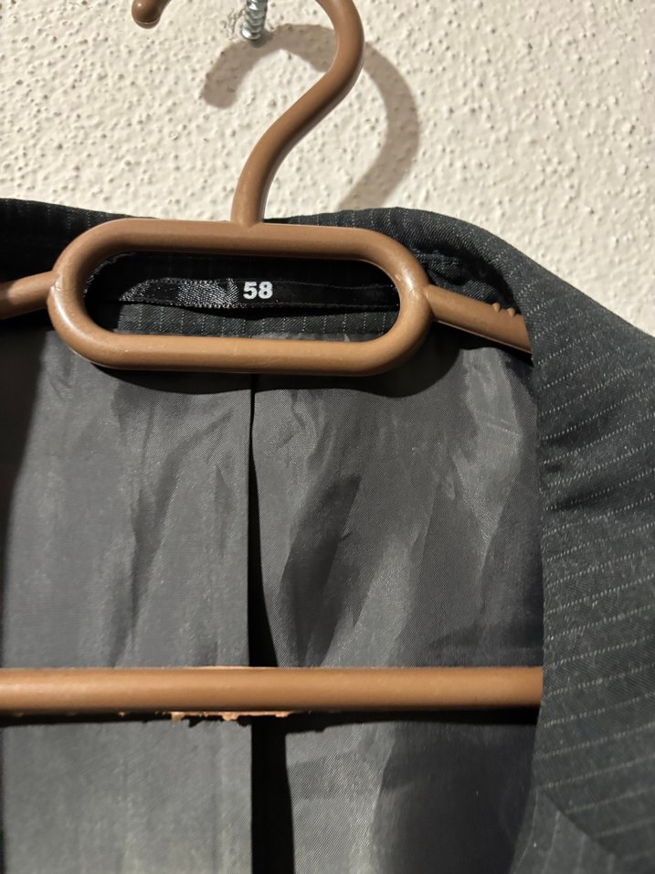 Gri Erkek Ofis Takım Elbise Ceket - Görsel 5