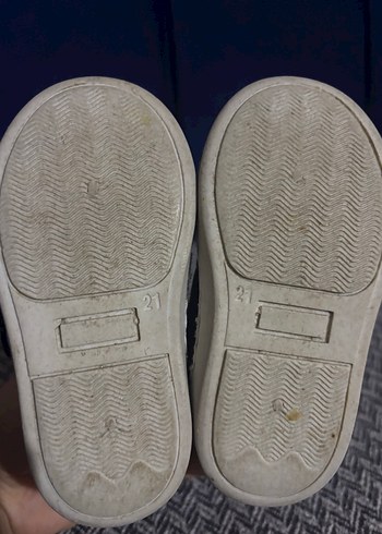 Erkek Çocuk Siyah Cırtlı Spor Ayakkabı - Görsel 5