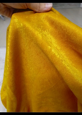 Modern Klasik Sarı Fon Perde - Görsel 4