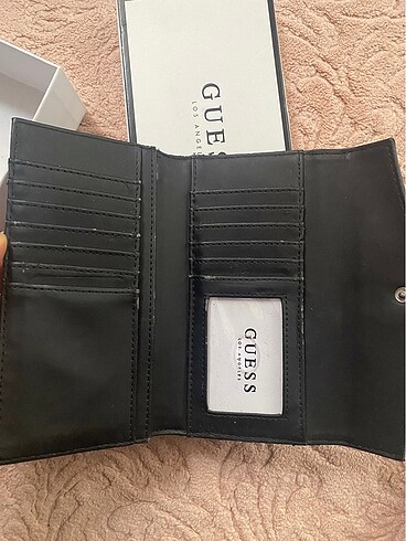 Beden siyah Renk Orijinal Guess cüzdan