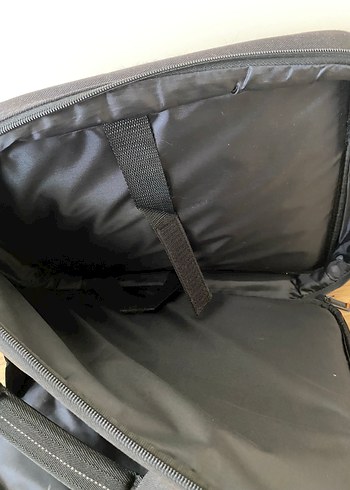 Diğer Siyah Fermuarlı Kadın Laptop Çantası