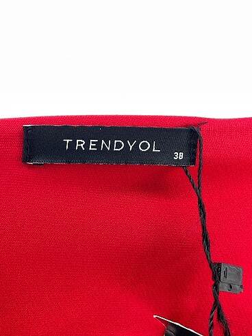 38 Beden kırmızı Renk Trendyol & Milla Kısa Elbise %70 İndirimli.