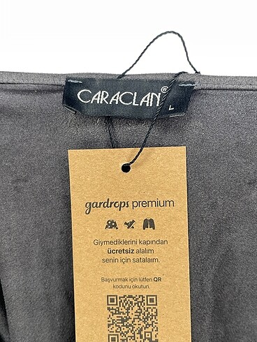 l Beden gri Renk Caraclan Bluz %70 İndirimli.