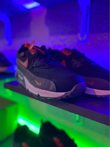 Nike Air Max siyah spor ayakkabı