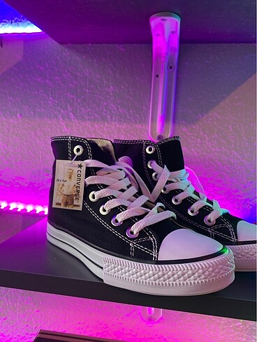 Converse siyah spor ayakkabı